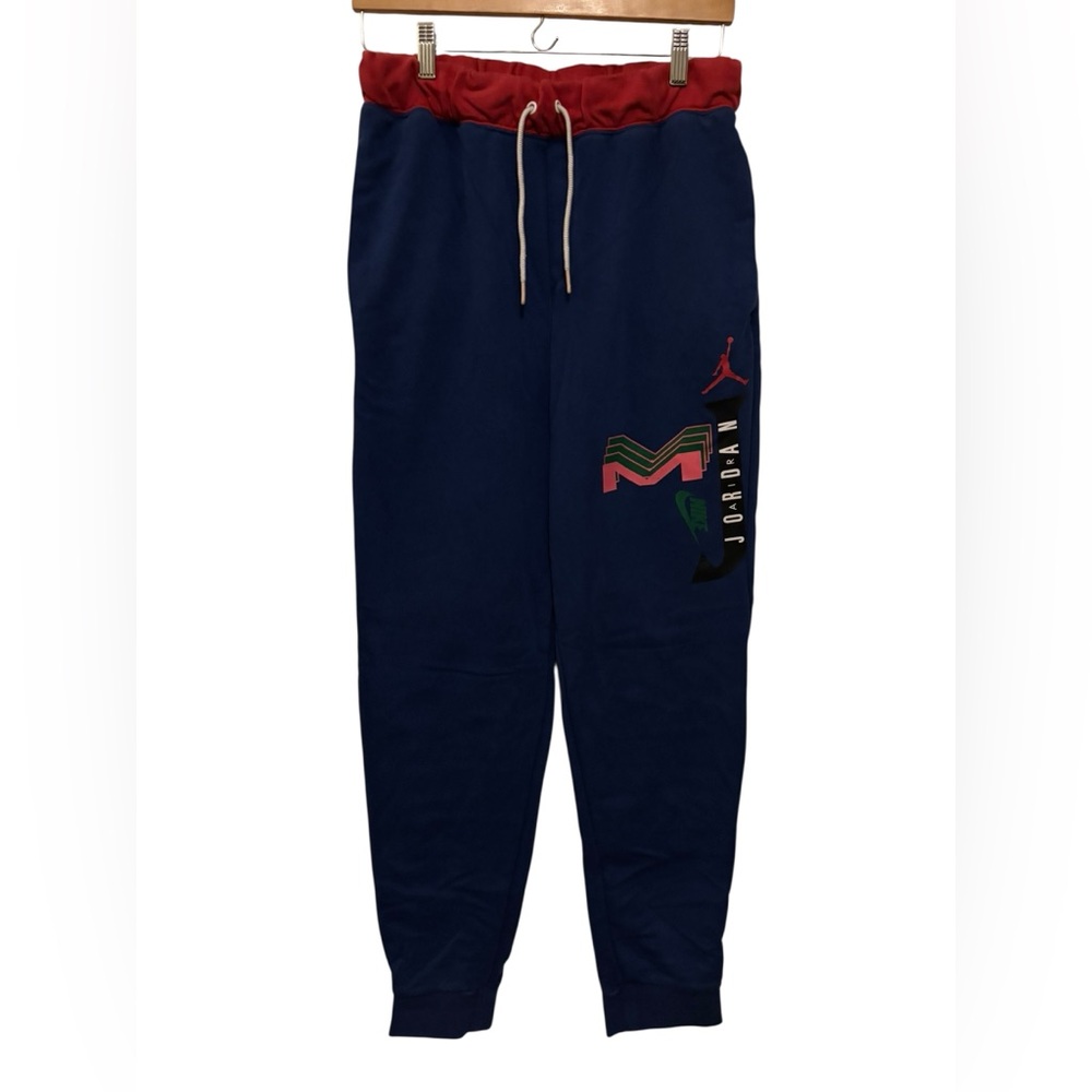 Jordan Red and Blue Joggers